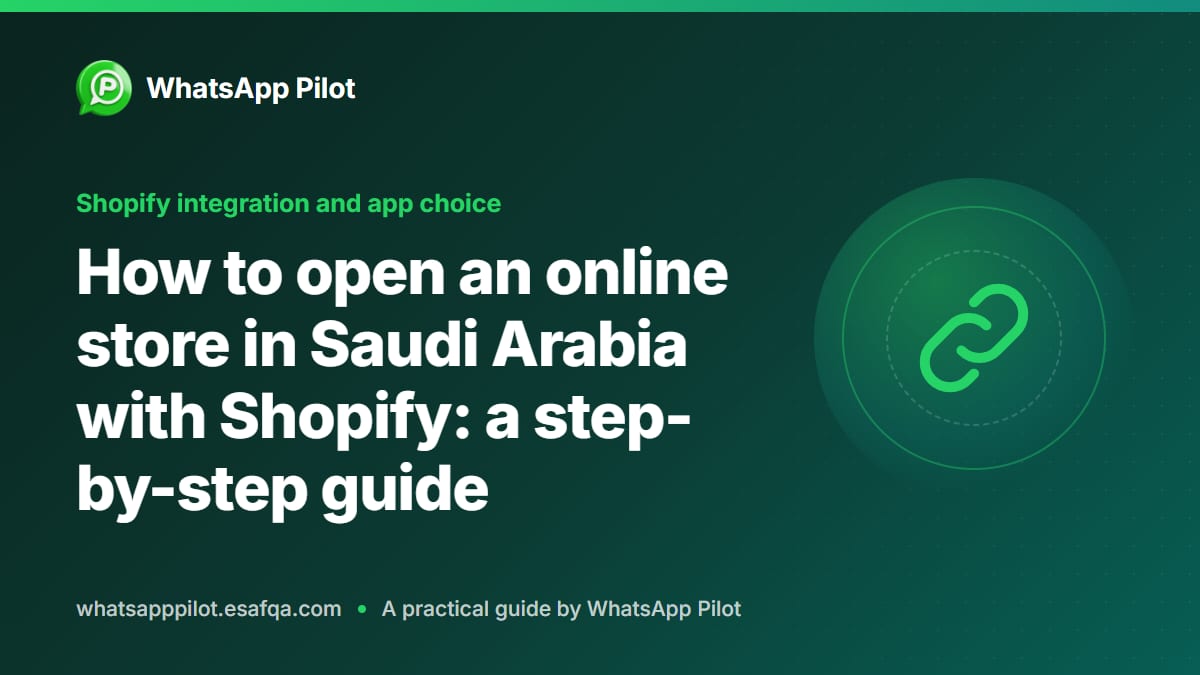 How to open an online store in Saudi Arabia with Shopify: a step-by-step guide