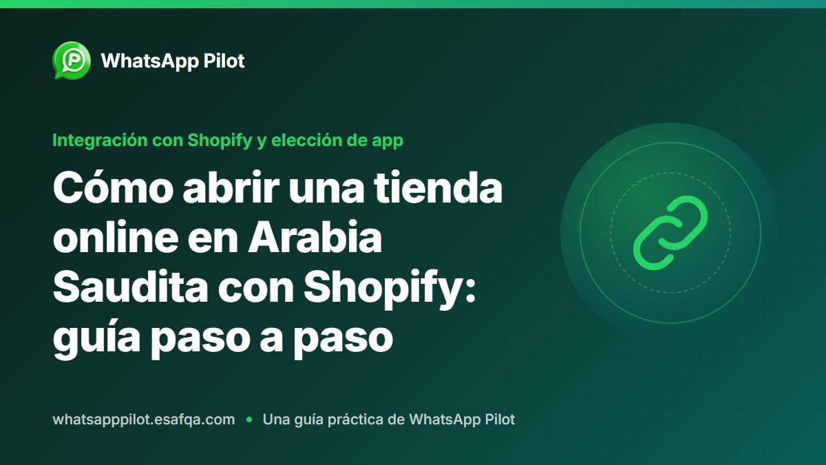 Cómo abrir una tienda online en Arabia Saudita con Shopify: guía paso a paso