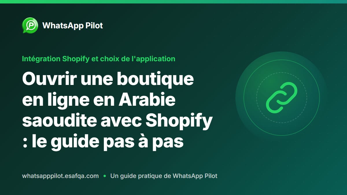 Ouvrir une boutique en ligne en Arabie saoudite avec Shopify : le guide pas à pas