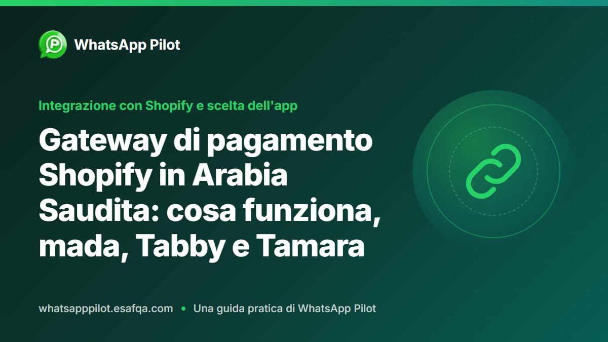 Gateway di pagamento Shopify in Arabia Saudita: cosa funziona, mada, Tabby e Tamara